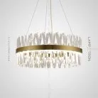 Кольцевые люстры и светильники CAROLA B Lampatron 6255-16807