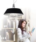Подвесной светильник Lumina Deco LDP 9175-3 BK Alvarress