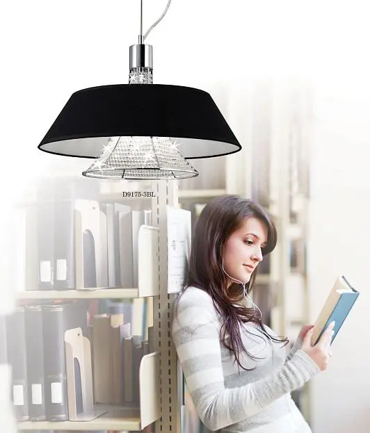 Подвесной светильник Lumina Deco LDP 9175-3 BK Alvarress Подвесной светильник Lumina Deco LDP 9175-3 BK Alvarress