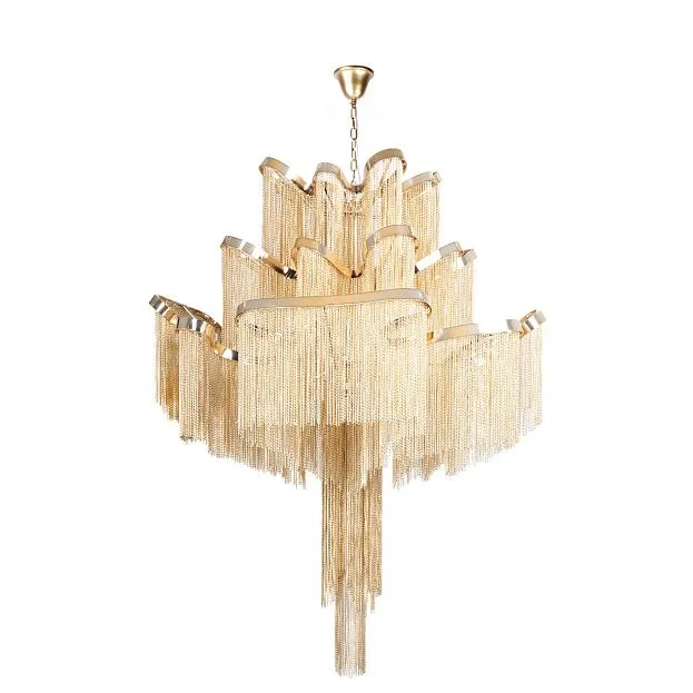 Подвесная люстра Loft IT 10208/800 Gold Stream