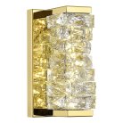 Бра Золотистый/Прозрачный LED 1*8W ST-Luce SL6010.201.08 ESPIRA