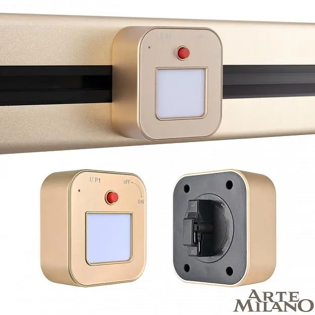 Трековый светильник 3W 250V Arte Milano 380022TL/Light Gold Am Трековый светильник 3W 250V Arte Milano 380022TL/Light Gold Am
