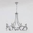 Подвесная люстра Eurosvet 60064/8 хром Adelia 00000082091