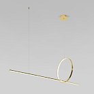 Потолочный светильник Eurosvet 90266/1 золото a060615 Mist