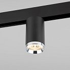 Трековый светильник Elektrostandard 85506/01 черный/серебро Slim Magnetic Ringe a061298