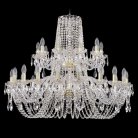 Подвесная люстра Bohemia 1402/20+10/360/2d/G 1402 Gold