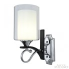 Бра с плафоном 309167/1W Bk/Ni Arte Milano Florentia