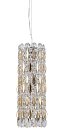 Светильник подвесной Crystal Lux LIRICA SP3 CHROME/GOLD-TRANSPARENT 2201/203
