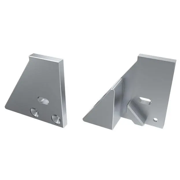 Заглушка Arlight 026740 ALM-Glass-10 с опорой правая отверстием