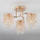 Потолочная люстра Eurosvet 30137/3 золото Bonnie 00000084460