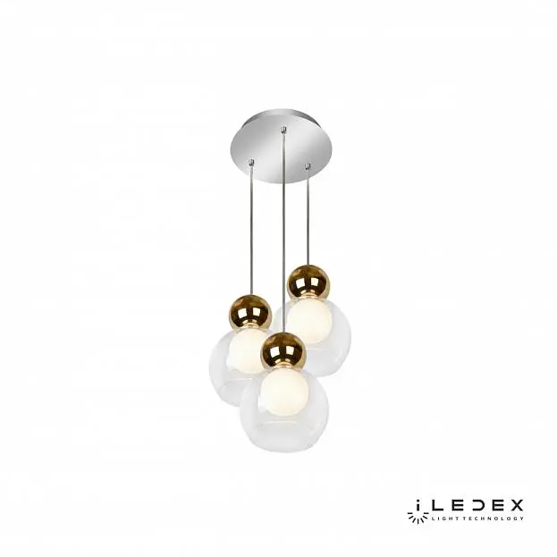 Подвесной светильник iLedex Blossom C4476-3R GL Подвесной светильник iLedex Blossom C4476-3R GL