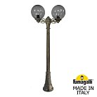 Садово-парковый фонарь FUMAGALLI G30.158.S20.BZF1R ARTU BISSO/G300 2L GLOBE 300