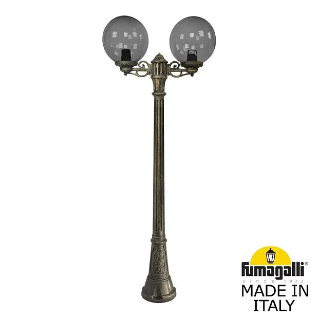 Садово-парковый фонарь FUMAGALLI G30.158.S20.BZF1R ARTU BISSO/G300 2L GLOBE 300 Садово-парковый фонарь FUMAGALLI G30.158.S20.BZF1R ARTU BISSO/G300 2L GLOBE 300