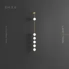 Бра ADILS WALL 6 ламп Lampatron 7556-21131