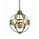 Люстра Delight Collection KG0516P-4 antique brass Hagerty