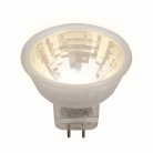 Лампочка светодиодная Uniel LED-MR11-3W/WW/GU4/220V GLZ21TR
