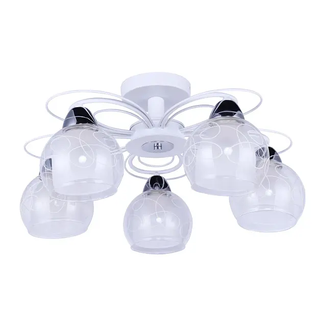 Потолочная люстра Arte Lamp A7585PL-5WH SANSA