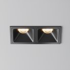 Встраиваемый светильник Maytoni DL043-02-10W3K-SQ-B-1 Alfa LED