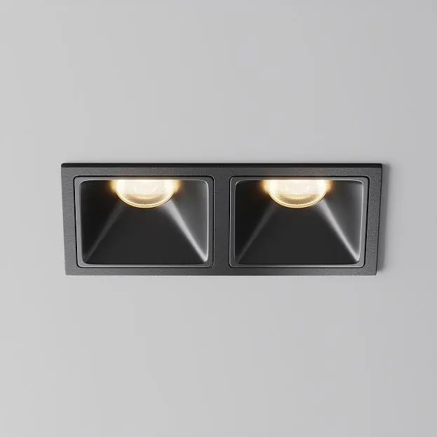 Встраиваемый светильник Maytoni DL043-02-10W3K-SQ-B-1 Alfa LED Встраиваемый светильник Maytoni DL043-02-10W3K-SQ-B-1 Alfa LED