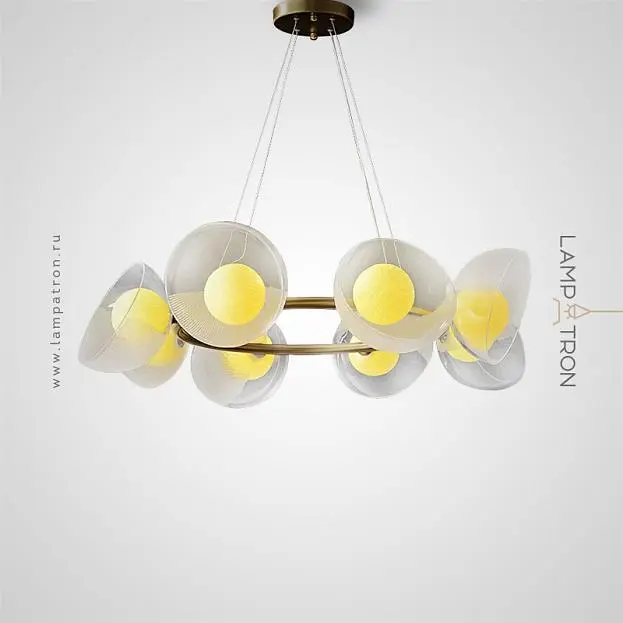 Кольцевые люстры и светильники ROMANUS Lampatron 8602-23973 Кольцевые люстры и светильники ROMANUS Lampatron 8602-23973