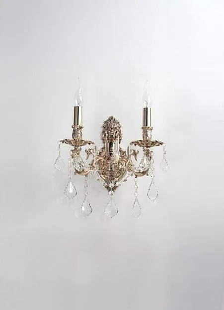 Настенный светильник Lucia Tucci BARLETTA W122.2 coffe gold