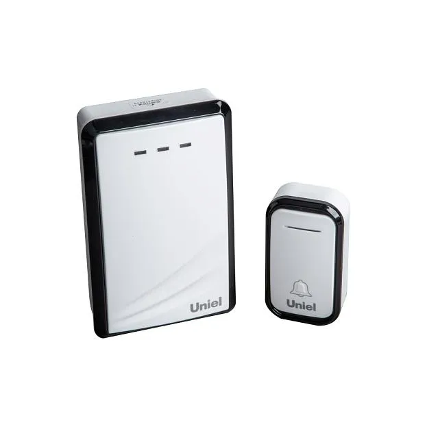 Звонок беспроводной Uniel UDB-017W-R1T1-38S-150M-WH/BL