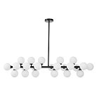Подвесной светильник Lumina Deco LDP 6033-24 BK Marsiada