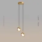 Готовая комбинация светильников LUCIUS DUO Цвет Латунь Lampatron lucius-duo-brass 7723-21651