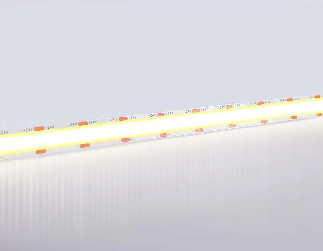 Светодиодная лента COB 616Led/19W m/ 24V IP20 4500K/ 5m*12mm*2mm (2 конт.) Ambrella light GS4802 ILLUMINATION Светодиодная лента COB 616Led/19W m/ 24V IP20 4500K/ 5m*12mm*2mm (2 конт.) Ambrella light GS4802 ILLUMINATION