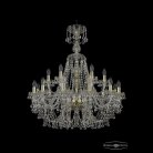 Люстра хрустальная Bohemia 1409/12+6/300/XL-95 G