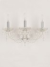 Бра хрустальные Bohemia Ivele Crystal  108B/3/165 Ni