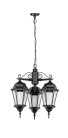 Уличный светильник подвесной Oasis Light 91470L/3 cover Bl ASTORIA 2