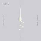 Бра DAMARIS WALL Размер M. Цвет Белый. Белый свет Lampatron 6480-17539