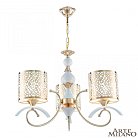 Люстра подвесная с плафонами 309787/3 Wh/Gd Arte Milano Florentia