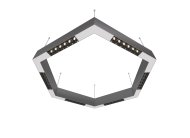 Подвесной светодиодный светильник 0,7м 36Вт 48° Donolux dl18515s111а36.48.700bw Eye-hex