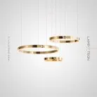 Кольцевые люстры и светильники SELLIF B RING COMBO Lampatron 6984-19358