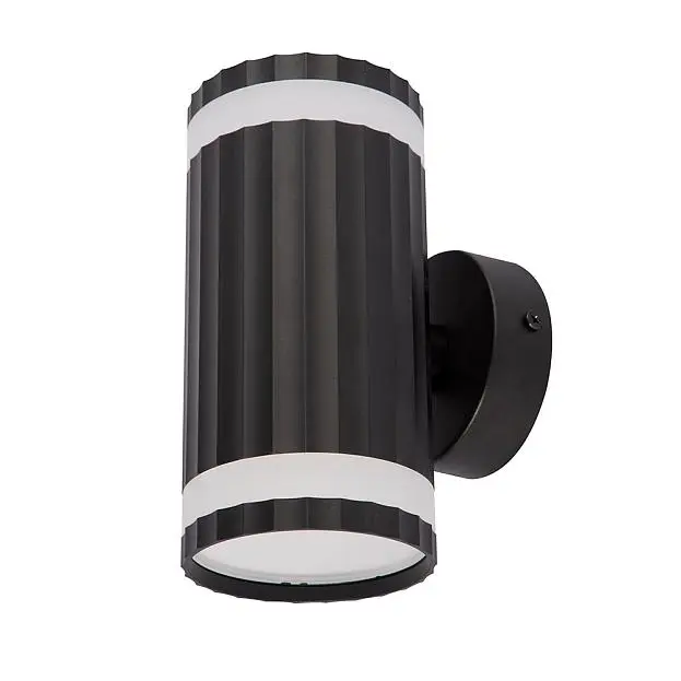 Светильник настенный HL3690 OLYMPUS 12W, 230V, 2*GX53,чёрный IP20 Feron 48680