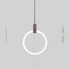 Подвесной светильник RING B Размер L. Цвет темно-кофейный. Lampatron 6779-18576