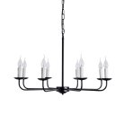 Подвесная люстра Arte Lamp A1857LM-8BK Graff
