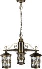 Уличный светильник подвесной Oasis Light f15870/3 Gb FRANKFURT