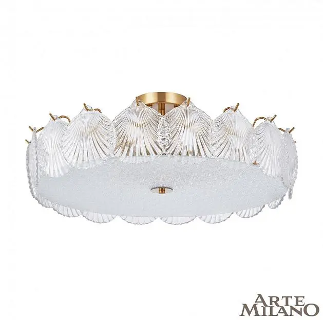 Люстра с подвесками ракушками 312009/D600 BS Arte Milano AM Люстра с подвесками ракушками 312009/D600 BS Arte Milano AM