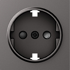 Накладка для розетки Schuko с заземлением, со шторками 16A 250 В~ Donel DE22045 A07