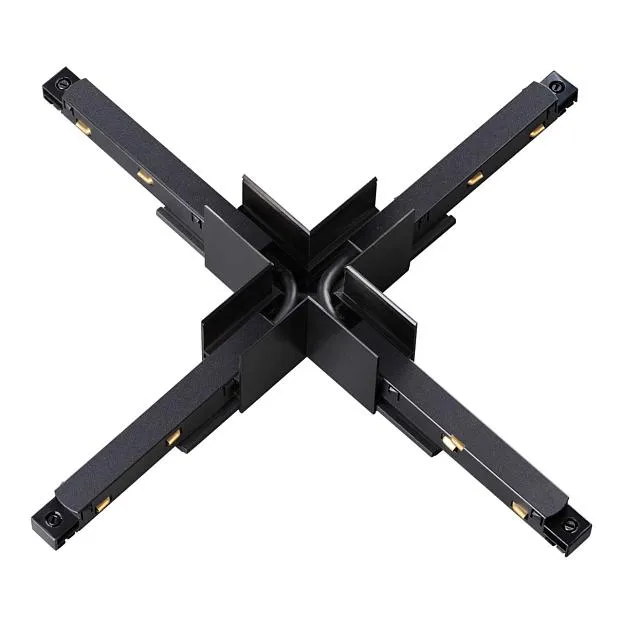 Соединитель с токопроводом для шинопровода X-образный Novotech 135128 FLUM