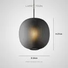 Подвесной светильник NERI Цвет черный Lampatron 8629-24103