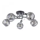 Люстра с плафонами Arte Milano 323685/5B BK+CR Amalfi