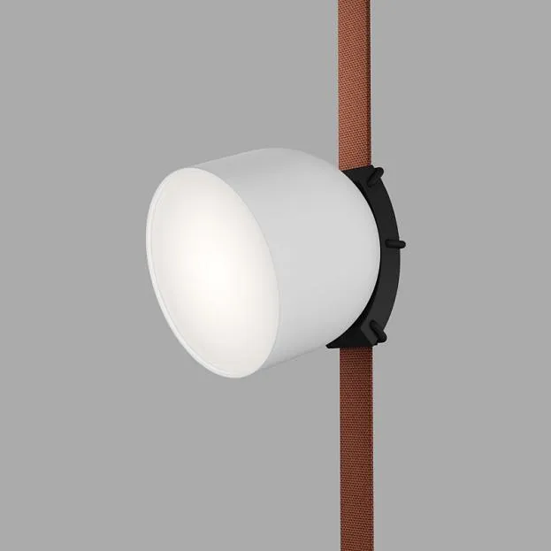 Поворотный Светильник для трека-ремня Denkirs DK5642-WH+BK BELTY SPOT