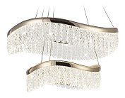 Подвесной светодиодный светильник с хрусталем Ambrella Light TR49728