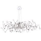 Подвесная люстра Crystal Lux Medusa SP30 Chrome