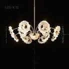 Люстра MILIA 12 ламп Lampatron 5778-15263