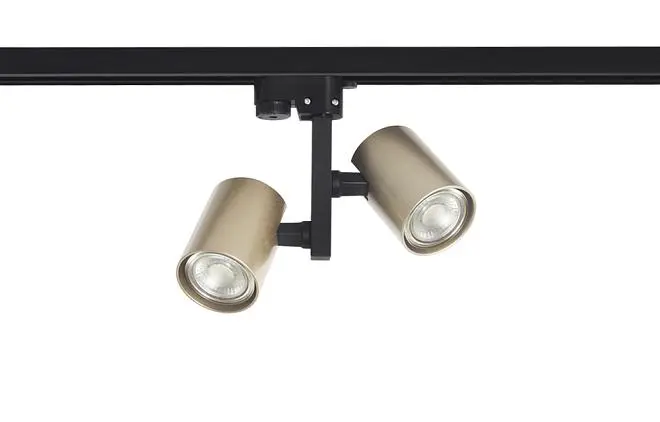 Трековый светильник Crystal Lux CLT 0.31 001 60C2 BL-BZ Трековый светильник Crystal Lux CLT 0.31 001 60C2 BL-BZ